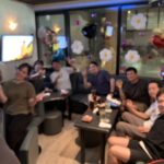 スナックで二次会