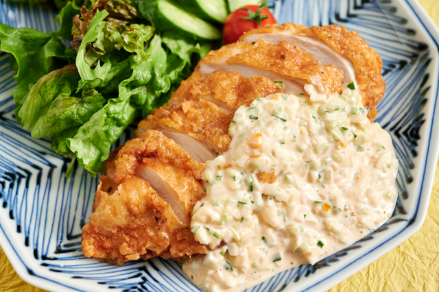 ニシタチのスナック：チキン南蛮